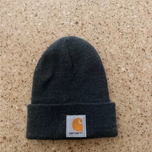 Carhartt Charcoal Knit Beanie baby